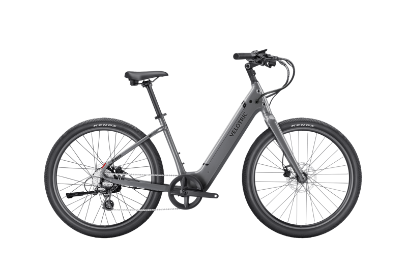 Velotric Breeze 1 Step-Thru Cruiser eBike In Slate Gray