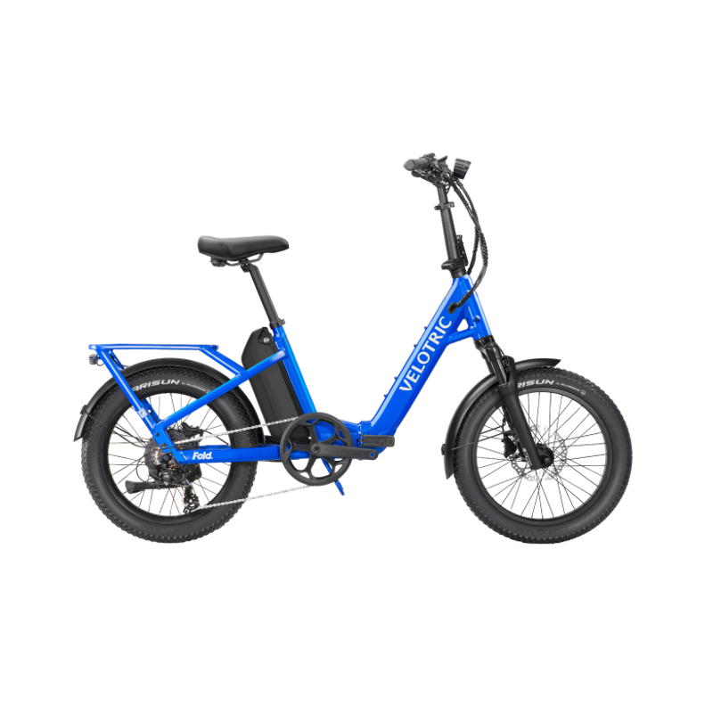 Velotric Fold 1 Plus eBike In Electric Blue