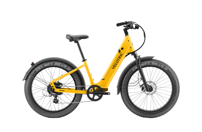 Velotric Nomad 1 Plus Step-Thru eBike In Mango